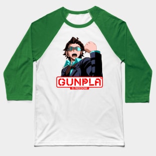 GunPla is Freedom Baseball T-Shirt